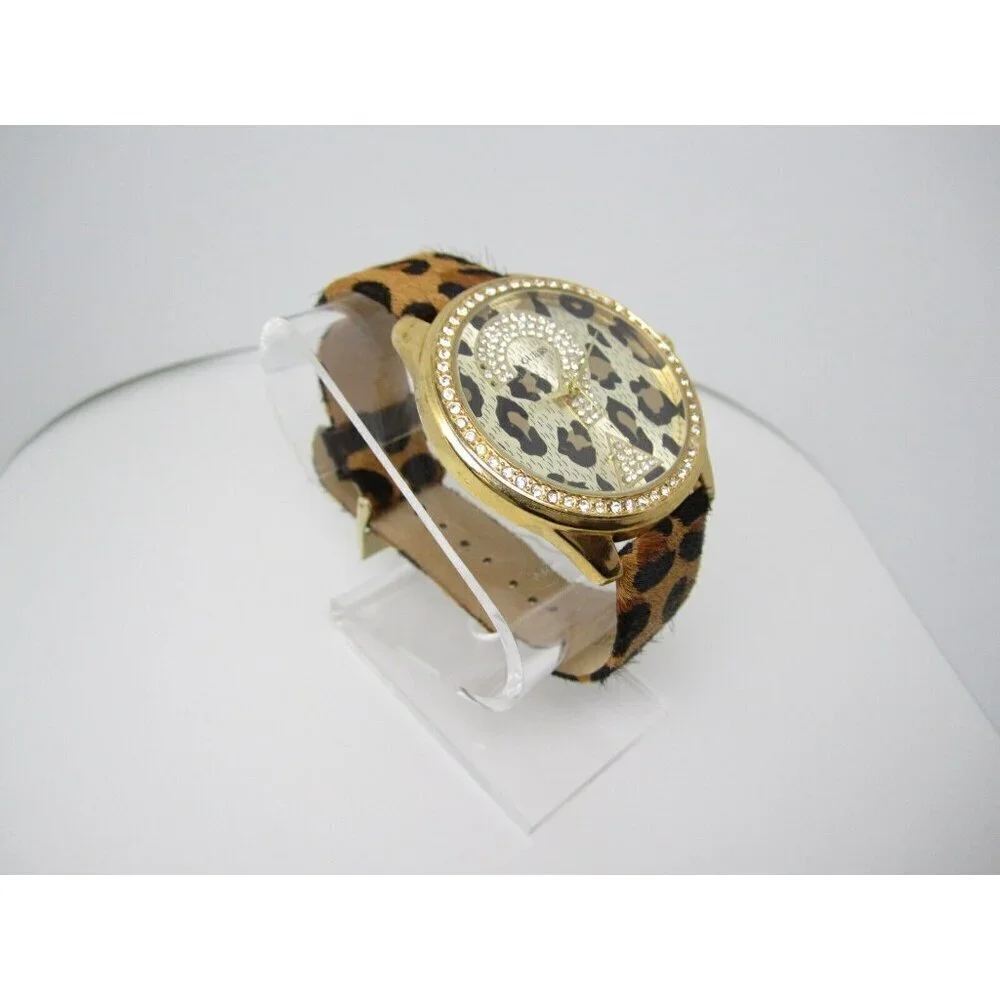 Women's Guess Water Resistant Analog 47mm Crystals Dial Watch (D442)